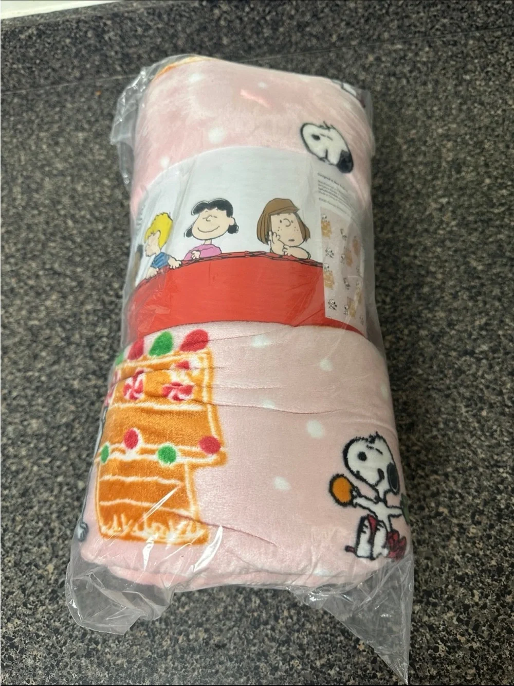 Peanuts Snoopy VelvetLoft Plush Throw Blanket By Berkshire 60